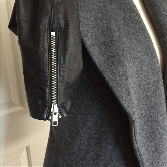 Theory Laura Amazing Wool Cashmere Leather Jacket - Picture 4 of 10